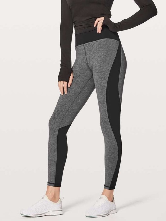 lululemon athletica Pants - Lululemon Train Times 7/8 Colorblocked Leggings size 6